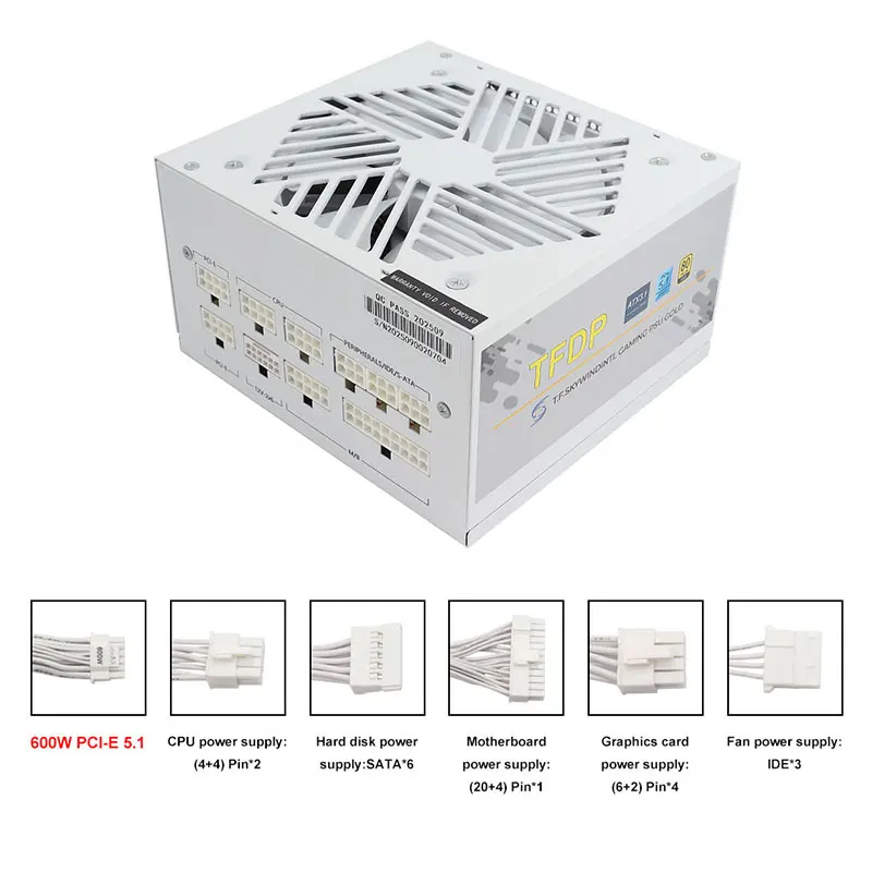 White 750w 850w 1000W 1200W Wa - đánh giá và giá Power Supply 750W
