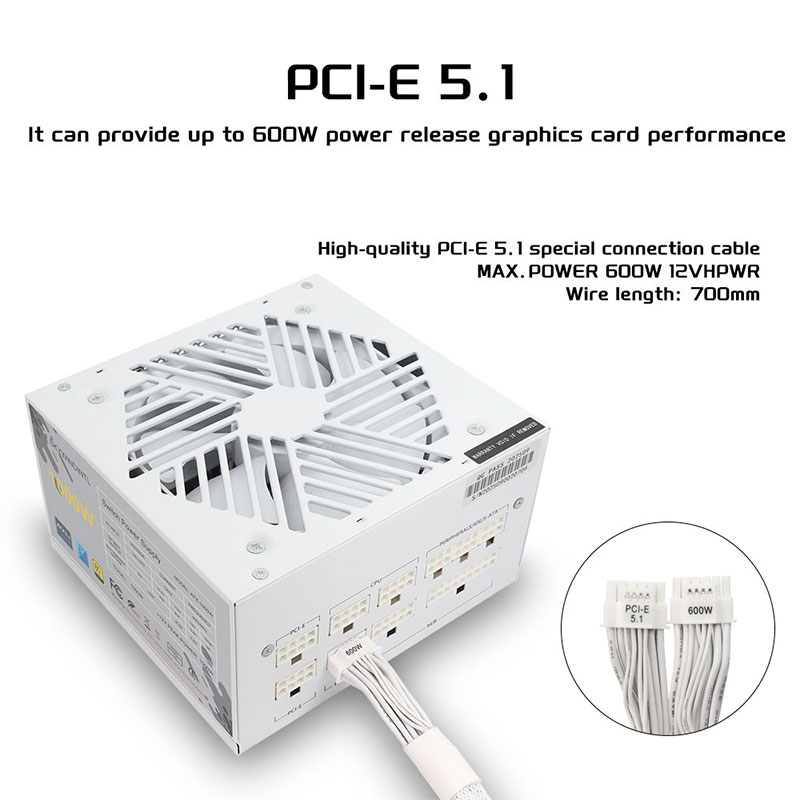 White 750w 850w 1000W 1200W Wa - đánh giá và giá Power Supply 750W