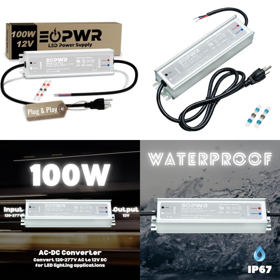 LED Driver Waterproof IP67 Pow - đánh giá và giá Ac Power Supply