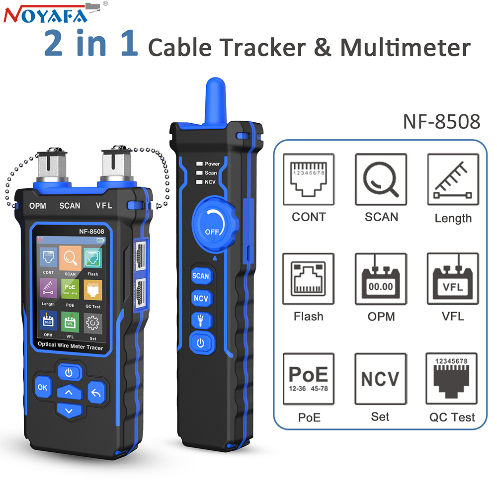NOYAFA NF-8508 Cáp Mạng LAN Cô - đánh giá và giá Power Supply Tester